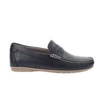 Valleverde Mocassino Uomo 36950 in Pelle Blu Modello Casual. Una Calzatura Comoda Adatta per Tutte Le Occasioni. Primavera-Estate 2021 EU 44