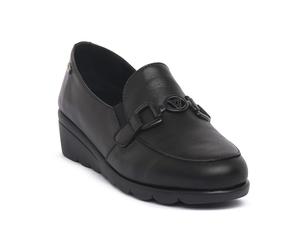 VALLEVERDE NERO mocassino Donna 36