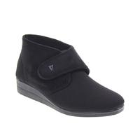 Valleverde Pantofola da Donna Invernale con Tomaia Elasticizzata, 23220 (Nero, numeric_40)