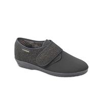 Valleverde Pantofola Donna Invernali con Tessuto Elasticizzato Adatto per Alluce Valgo, 26219 (Gold, Sistema Taglie Calzature EU, Adulto, Numero, Media, 36)