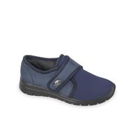 Valleverde Pantofola Elasticizzata con Strappo da Donna, 25362 (Blu, Sistema Taglie Calzature EU, Adulto, Numero, Media, 38)