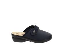 VALLEVERDE PANTOFOLE DONNA 25237 BLU IN PELLE