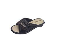 Valleverde Sandali Ciabatte Donna fondo memory Strappi 100% vera pelle