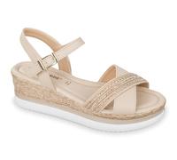 Valleverde Sandali Donna 32361 Pelle Bianco o Sand