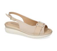 Valleverde Sandali Donna 32703 in Pelle Nude Scarpe Casual Comode, Leggere e Flessibili, Ideali per Primavera Estate. EU 37