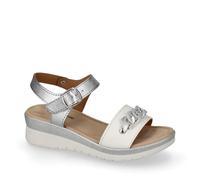 Valleverde Sandali Donna 52103 in Pelle Bianco EU 36