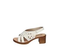 Valleverde Sandali Donna 55454 in Pelle Beige o Avorio Scarpe Casual Comode, Leggere e Flessibili, Ideali per Primavera Estate