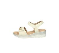Valleverde Sandali Donna 55566 in Pelle Avorio EU 38