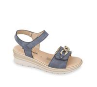 Valleverde Sandali Donna 55566 in Pelle Blu EU 39