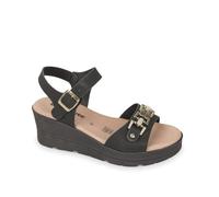 Valleverde Sandali Donna 55580 in Pelle Nero EU 37