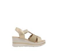 Valleverde Sandali Donna 55581 in Pelle Platino EU 40