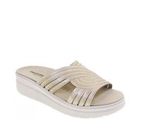 Valleverde Sandali Donna 55601 in Pelle Platino EU 40
