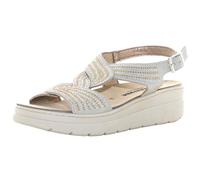 Valleverde Sandali Donna 55602 in Pelle Ghiaccio EU 40