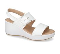Valleverde Sandali Donna 63111 in Pelle Bianco Scarpe Casual Comode, Leggere e Flessibili, Ideali per Primavera Estate. EU 38