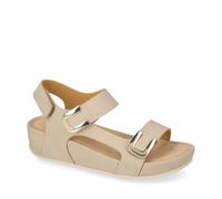 Valleverde Sandali Donna V601UF in Pelle Beige Scarpe Casual Comode, Leggere e Flessibili, Ideali per Primavera Estate. EU 37