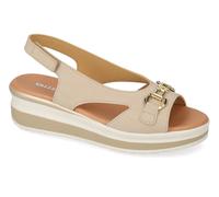 VALLEVERDE SANDALI OPEN TOE DONNA ESTATE VGL205AF CON STRAP BEIGE