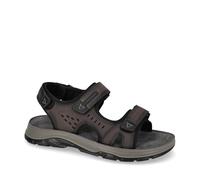 Valleverde Sandali Uomo 54831 in Pelle Grey Scarpe Casual Comode, Leggere e Flessibili, Ideali per Primavera Estate. EU 45