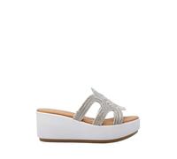 Valleverde Sandali Zeppa Bianco 24404 BIANCO 40