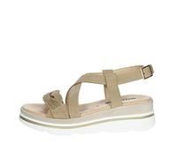 Valleverde Sandalo Donna 55531 in Pelle Rame Una Calzatura Adatta per Tutte Le Occasioni. Primavera-Estate 2022 EU 39