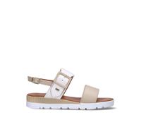 VALLEVERDE Sandalo donna beige/bianco 36
