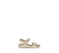 VALLEVERDE Sandalo donna beige/oro 41