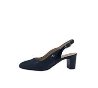 Valleverde Sandalo Donna Sintetico 28240 Blu o Nero. Una Calzatura Comoda Adatta per Tutte Le Occasioni. Primavera Estate 2021