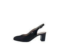Valleverde Sandalo Donna Sintetico 28240 Nero Una Calzatura Comoda Adatta per Tutte Le Occasioni. Primavera Estate 2020. EU 37