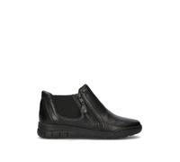 VALLEVERDE Scarpa comfort donna nera in pelle 36
