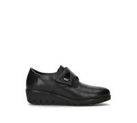 VALLEVERDE Scarpa comfort donna nera in pelle 38