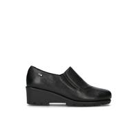 VALLEVERDE Scarpa comfort donna nera in pelle 39