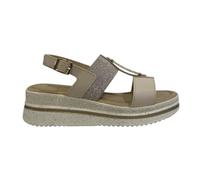 Valleverde, Scarpa estiva per donna con fascia elastica, Beige (Ecru, Sistema Taglie Calzature EU, Adulto, Numero, Media, 40)