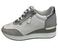 Valleverde Scarpa Moda Comoda per Il Benessere dei Piedi Grigio