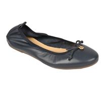VALLEVERDE SCARPE BASSE DONNA ESTATE 16400 B BALLERINE IN PELLE BLU