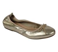 VALLEVERDE SCARPE BASSE DONNA ESTATE 16400 P BALLERINE IN PELLE PLATINO