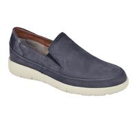 VALLEVERDE SCARPE SLIP ON UOMO ESTATE 36974 SENZA LACCI NAVY
