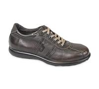 Valleverde Sneackers Uomo 49801 in Pelle Marrone Modello Casual Una Calzatura Comoda Adatta per Tutte Le Occasioni. Autunno Inverno 2020-2021. EU 39