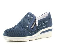 Valleverde Sneakers con Zeppa Donna - Blu Modello VD350W Valle Verde Sneakers Donna -