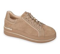 Valleverde Sneakers Donna 35480 in Camoscio Taupe EU 38