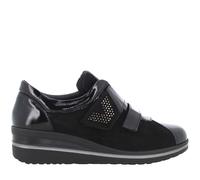 Valleverde sneakers donna zeppa VD205F NERO A25