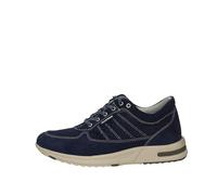 VALLEVERDE Sneakers Scarpe Uomo in Pelle Blu Casual