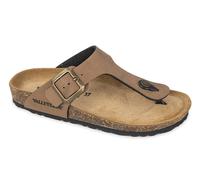 VALLEVERDE SOFT VG830QP CIABATTE SCARPE DONNA DA INFILARE FIBBIA NOCCIOLA