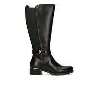 VALLEVERDE Stivale donna nero in pelle 38