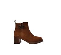 Valleverde Stivaletti Donna V46105 in Camoscio Nocciola modello casual. Una calzatura comoda adatta per tutte le Occasioni. Autunno Inverno. EU 38