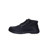 Valleverde Stivaletti Uomo 36824 in Pelle Nero Modello Casual. Una Calzatura Comoda Adatta per Tutte Le Occasioni. Autunno Inverno. EU 42