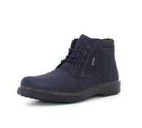 Valleverde Stivaletti Uomo VL53831 in Camoscio Blu EU 45