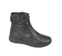 Valleverde Stivaletto Pelle Donna Taglia : 36 Colore : Nero