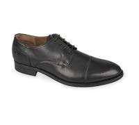 Valleverde Stringata Classica Uomo 47800 in Pelle Nero Modello Casual. Una Calzatura Comoda Adatta per Tutte Le Occasioni. Primavera Estate. EU 43