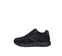 Valleverde Stringata Uomo 36842 in Camoscio Blu Modello Casual. Una Calzatura Comoda Adatta per Tutte Le Occasioni. Autunno Inverno. EU 43