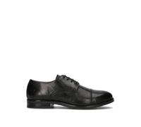 VALLEVERDE Stringata uomo nera in pelle 45