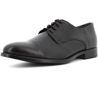 Valleverde Stringato Uomo Pelle 46802 Nero Una Calzatura Comoda Adatta per Tutte Le Occasioni. Primavera Estate 2020. EU 44